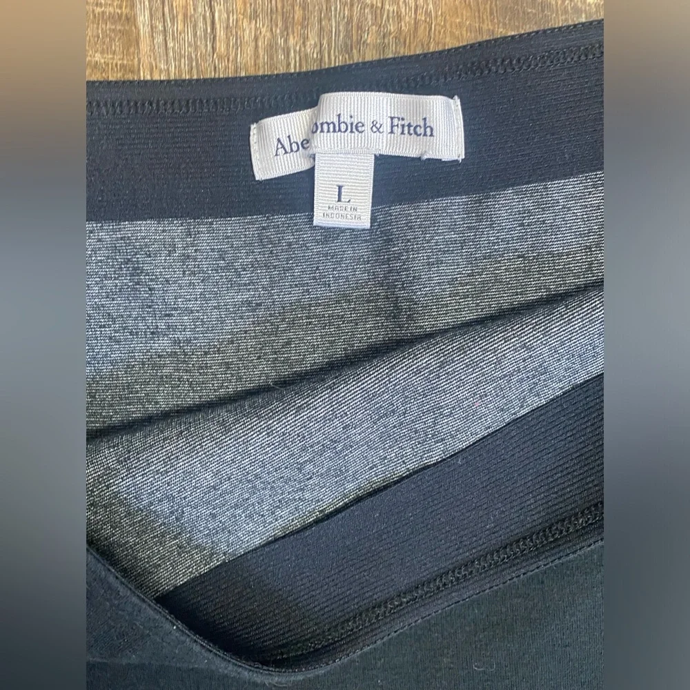 Abercrombie & Fitch Black Mini Skirt
